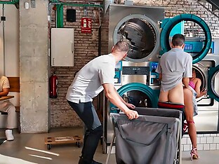 Double Loading The Laundromat Milf